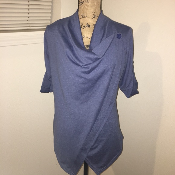 Drape neck cardigan - Picture 1 of 3